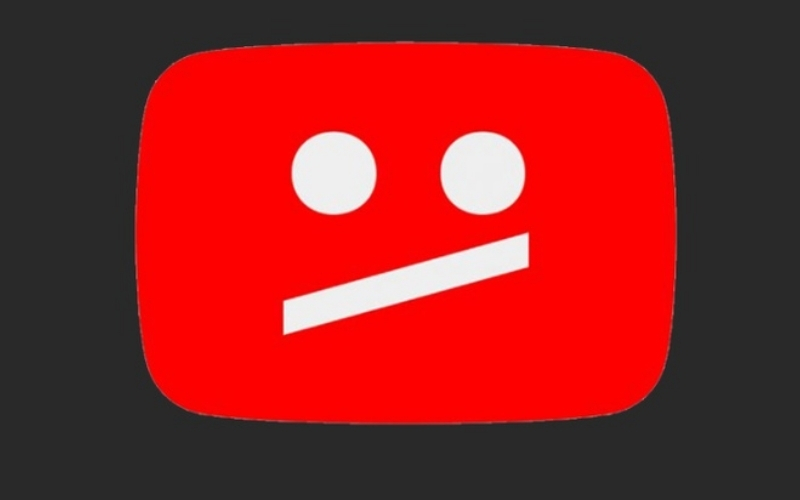 Biểu tượng YouTube gặp lỗi thường xuất hiện khi ứng dụng gặp sự cố